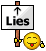 lies sign
